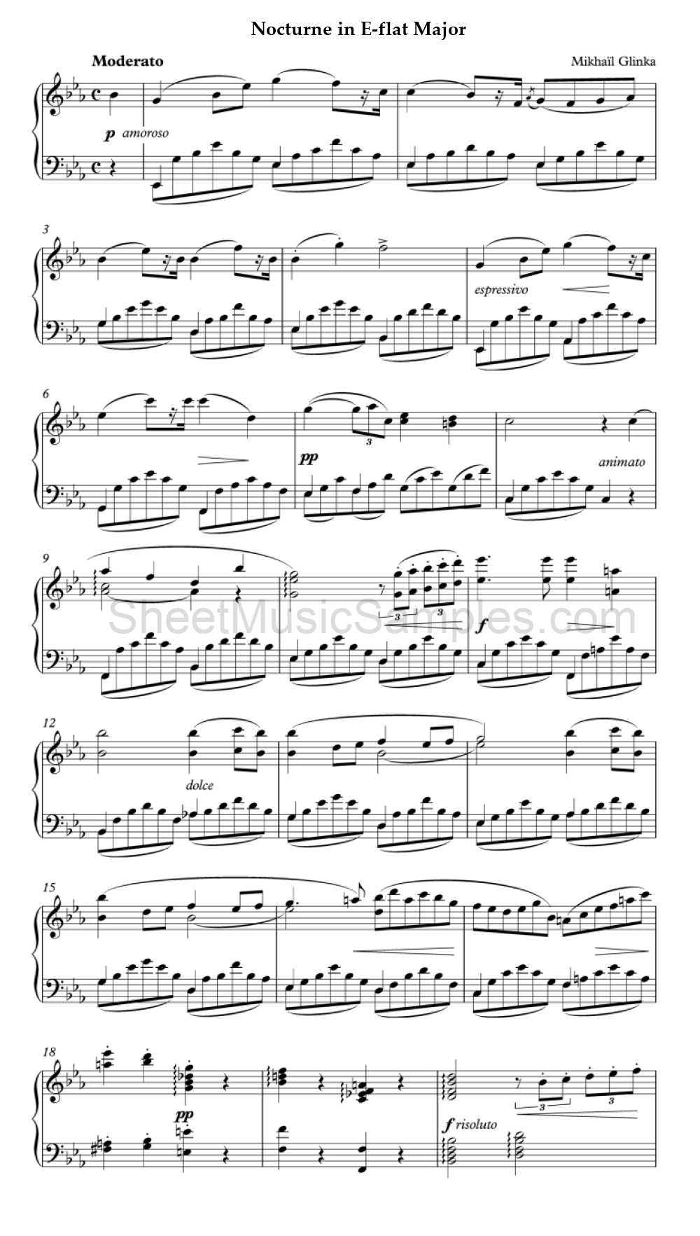 Nocturne in E-flat Major