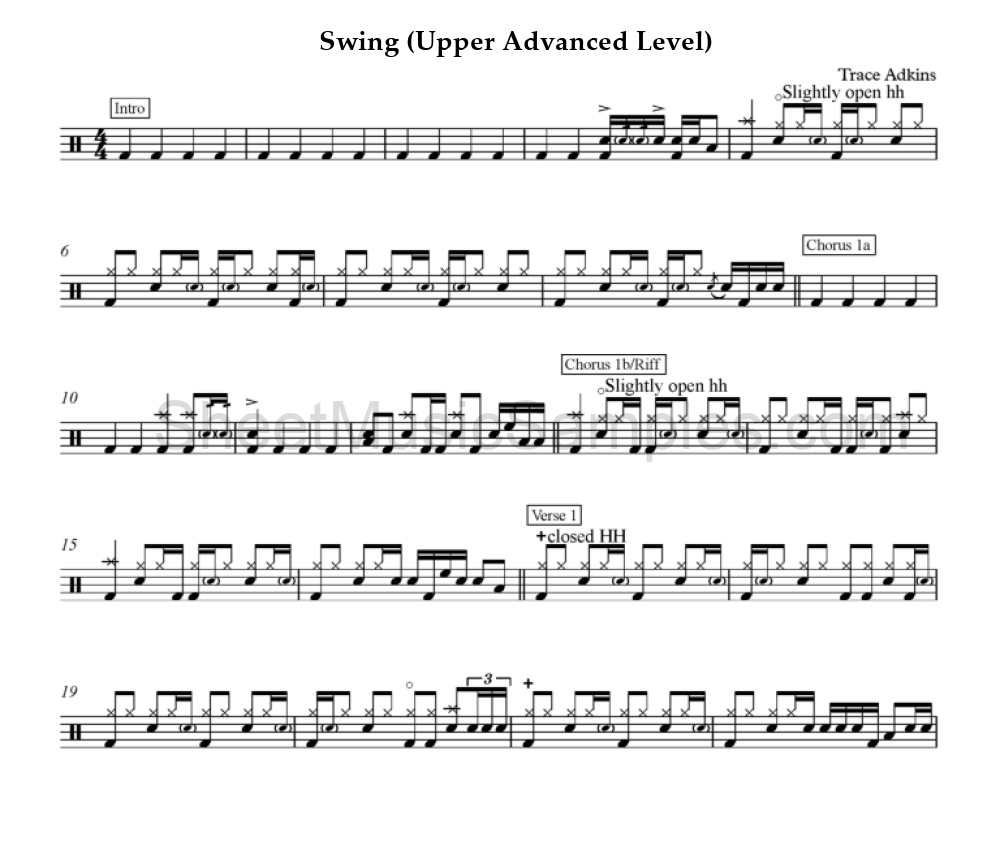 Swing (Upper Advanced Level)