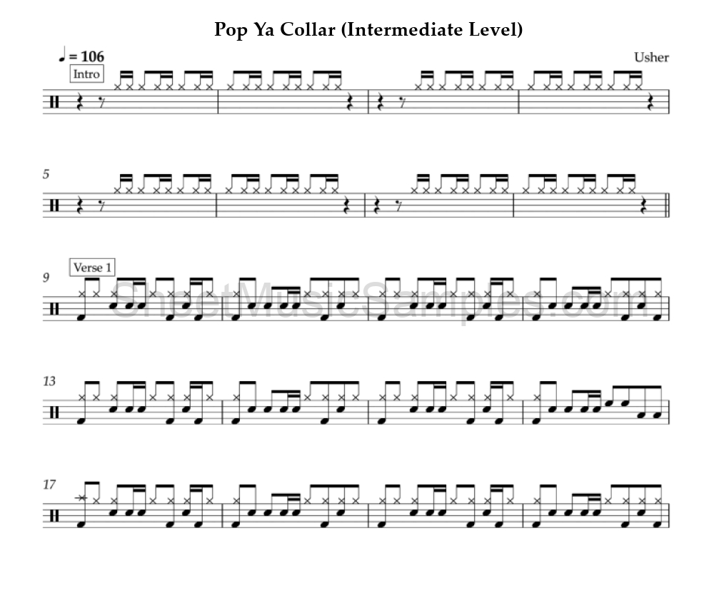 Pop Ya Collar (Intermediate Level)