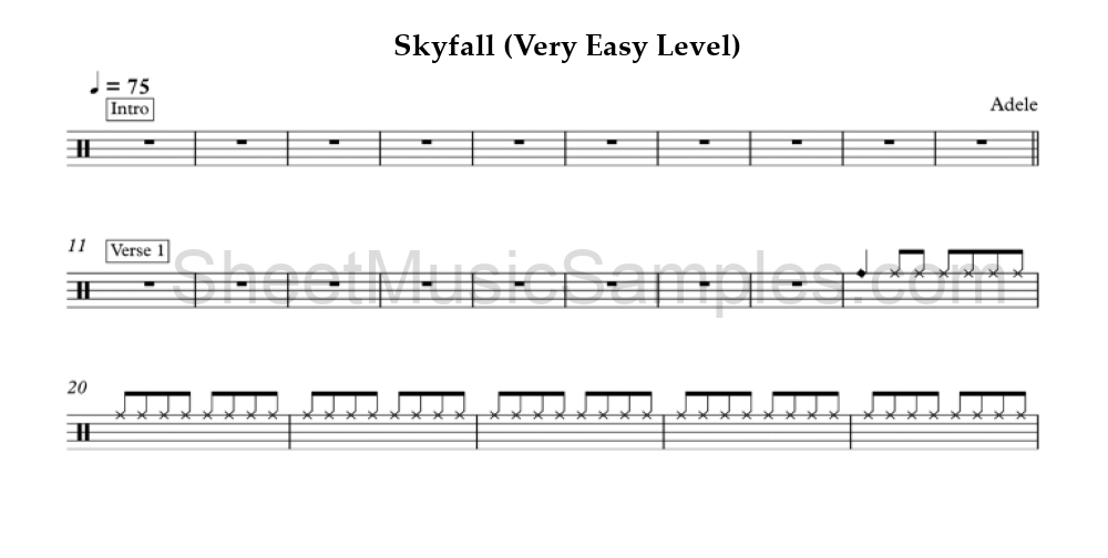 Skyfall (Very Easy Level)