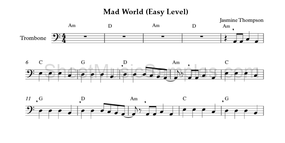 Mad World (Easy Level)