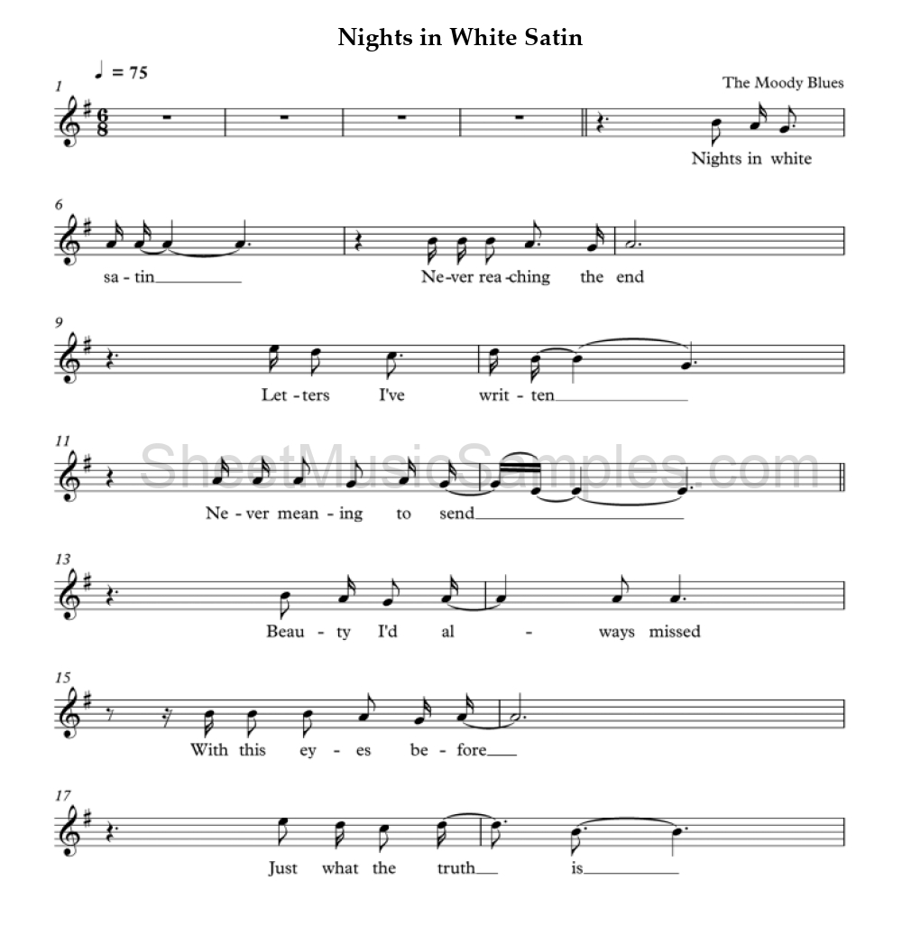 Nights in White Satin