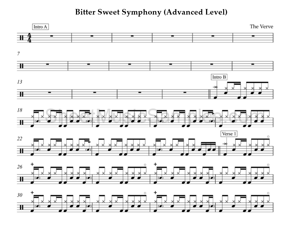 Bitter Sweet Symphony (Advanced Level)