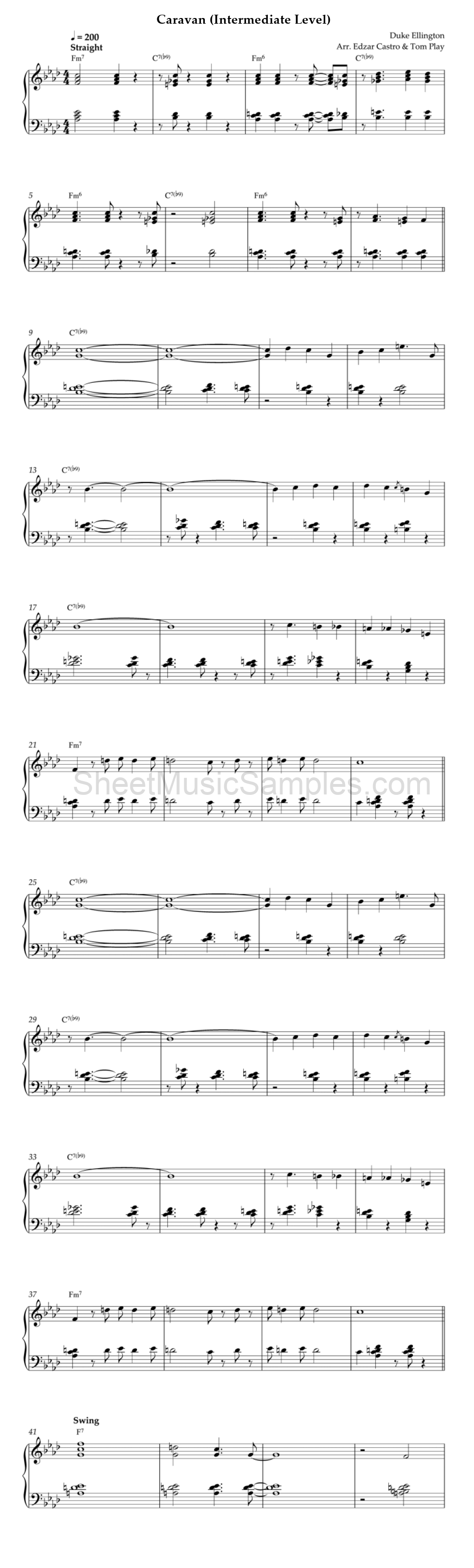 Caravan (Intermediate Level)