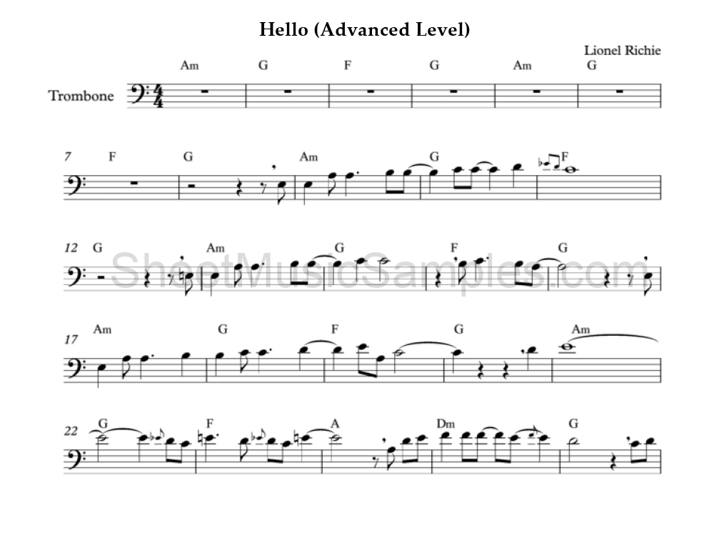 Hello (Advanced Level)