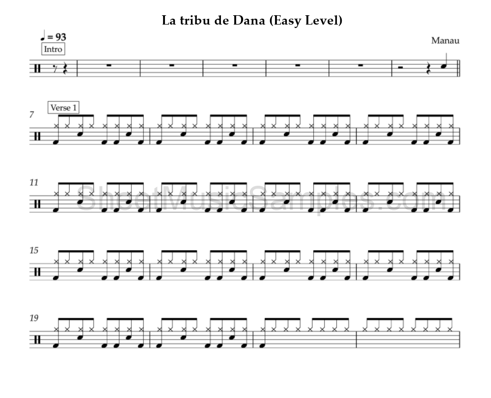 La tribu de Dana (Easy Level)