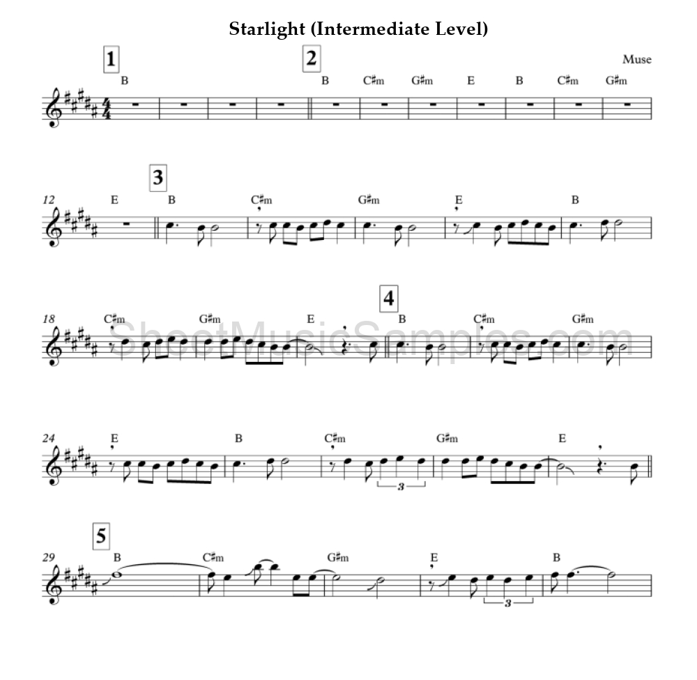 Starlight (Intermediate Level)