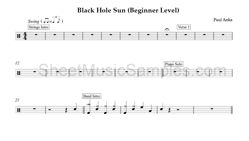 Black Hole Sun (Beginner Level)