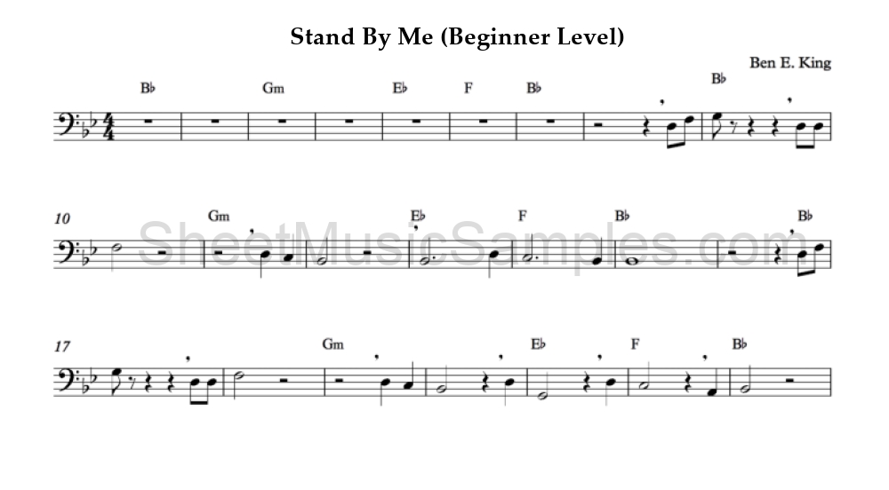 Stand By Me (Beginner Level)