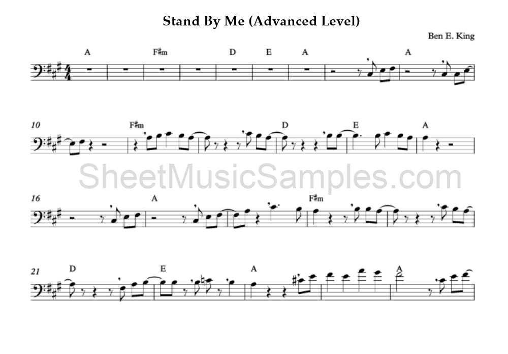 Stand By Me (Advanced Level)