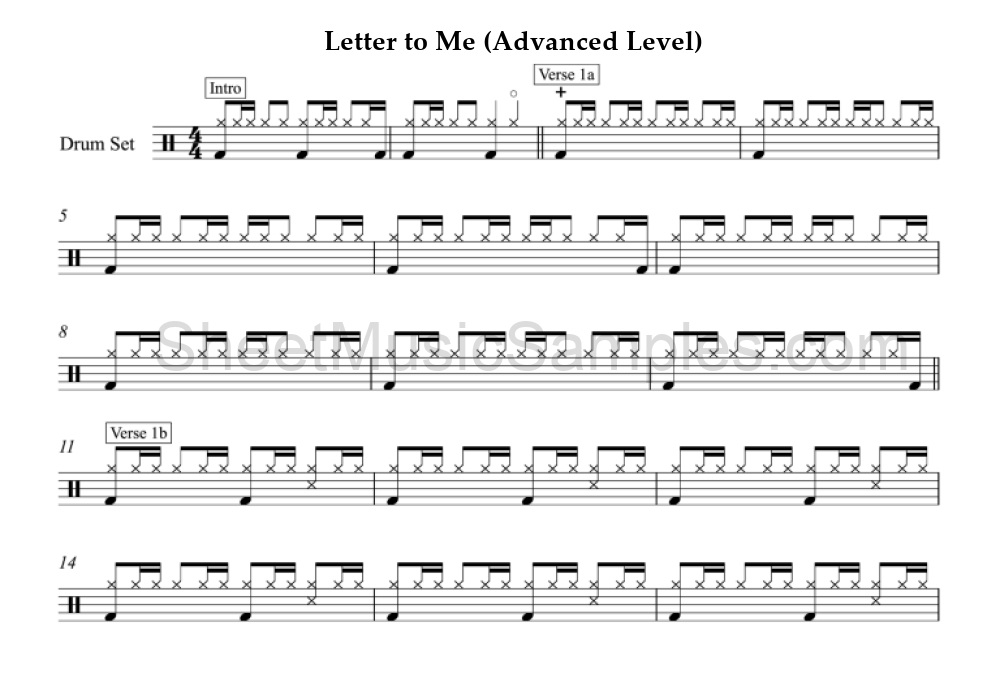 Letter to Me (Advanced Level)