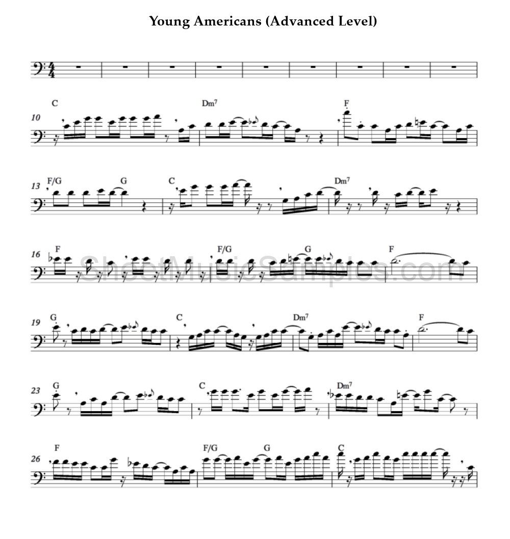 Young Americans (Advanced Level)