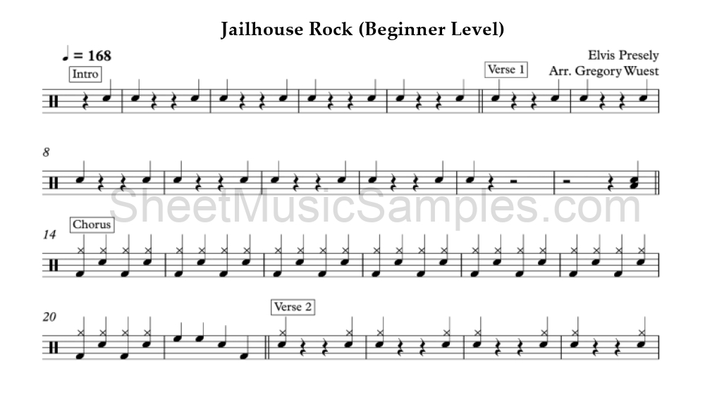 Jailhouse Rock (Beginner Level)