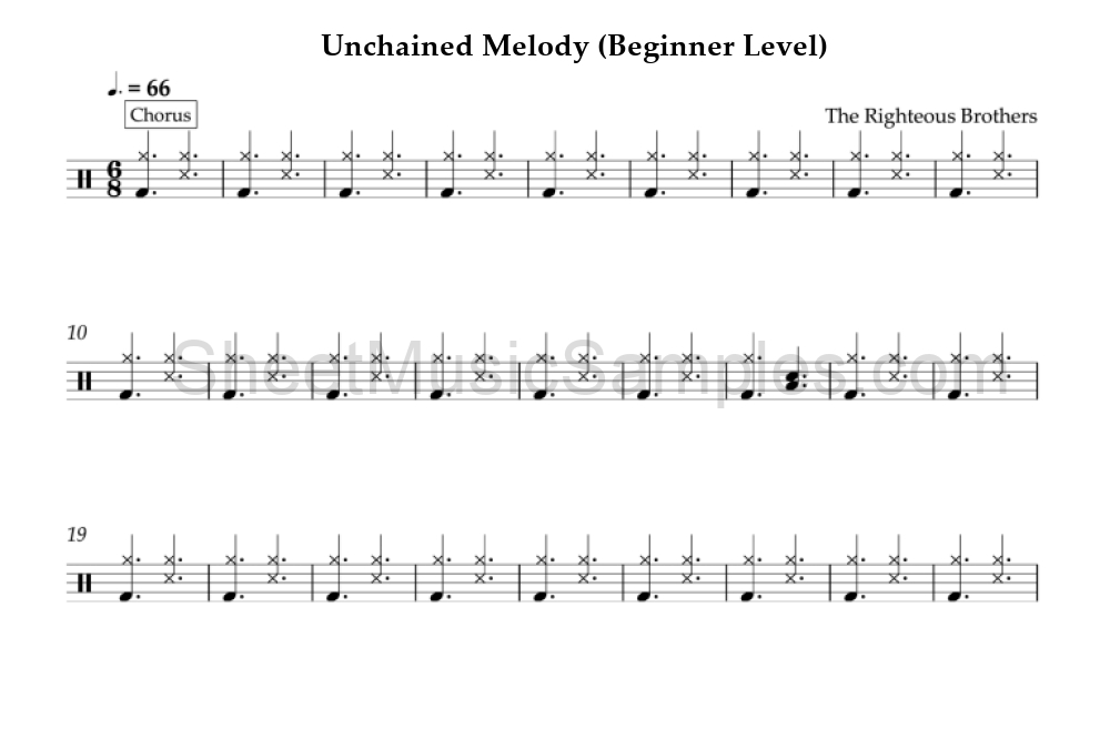 Unchained Melody (Beginner Level)