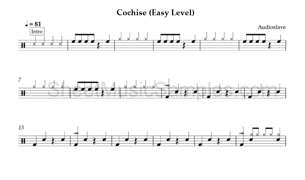 Cochise (Easy Level)