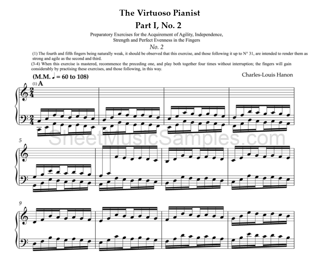 The Virtuoso Pianist - Part I, No. 2