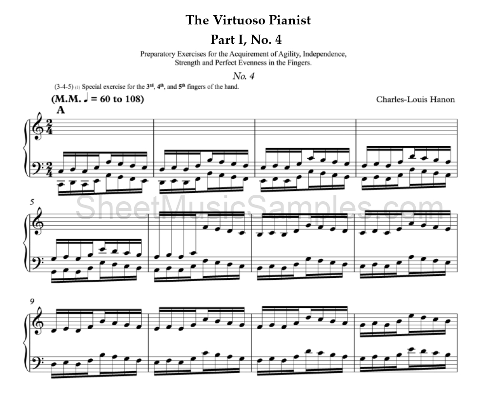 The Virtuoso Pianist - Part I, No. 4