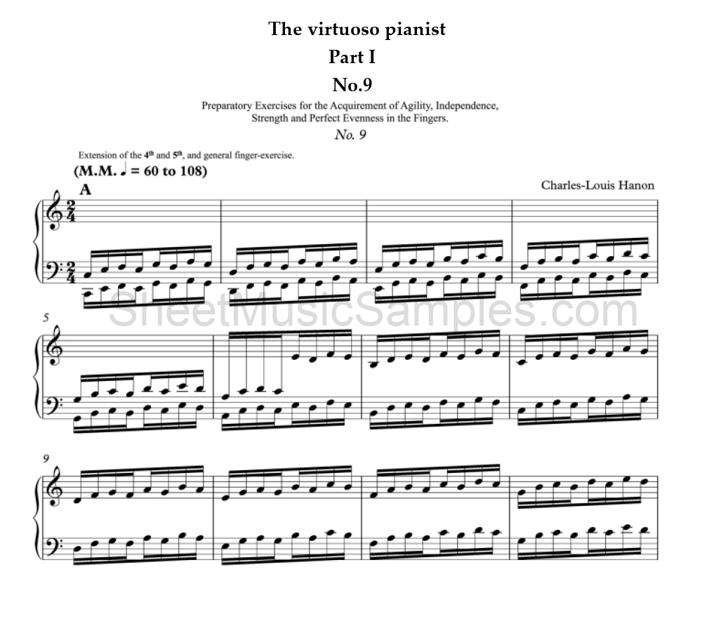 The virtuoso pianist - Part I - No.9