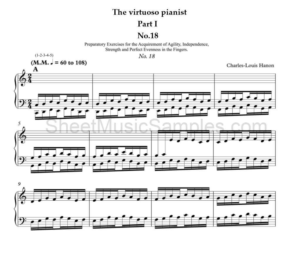 The virtuoso pianist - Part I - No.18