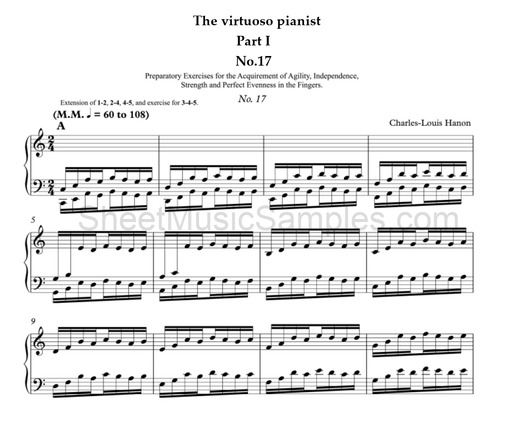 The virtuoso pianist - Part I - No.17