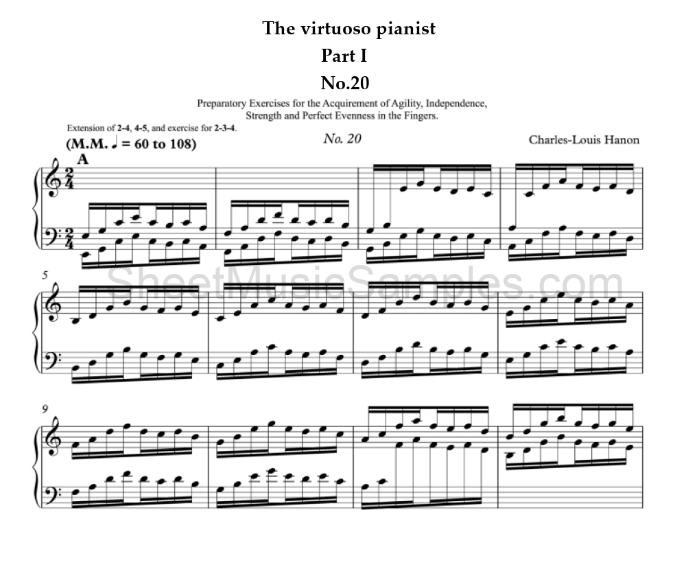 The virtuoso pianist - Part I - No.20