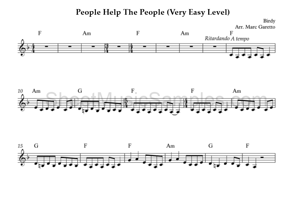 People Help The People (Very Easy Level)