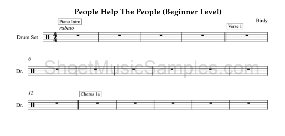 People Help The People (Beginner Level)