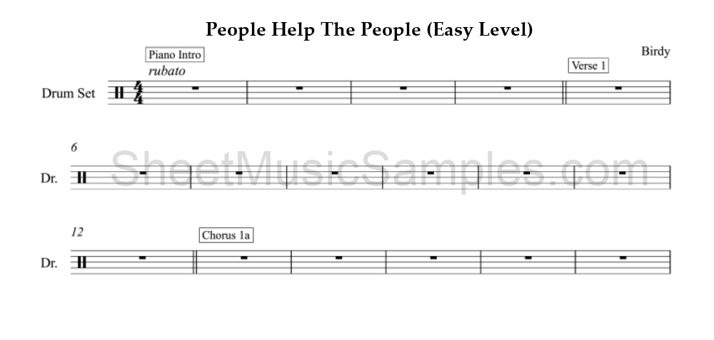 People Help The People (Easy Level)