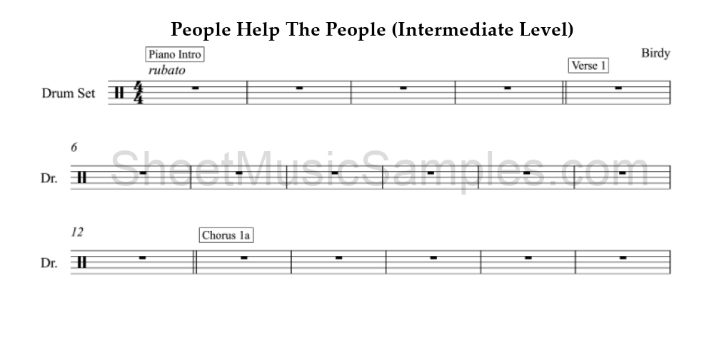 People Help The People (Intermediate Level)