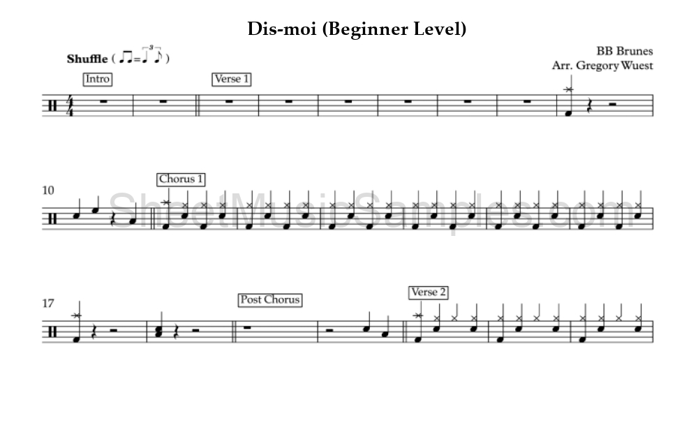 Dis-moi (Beginner Level)