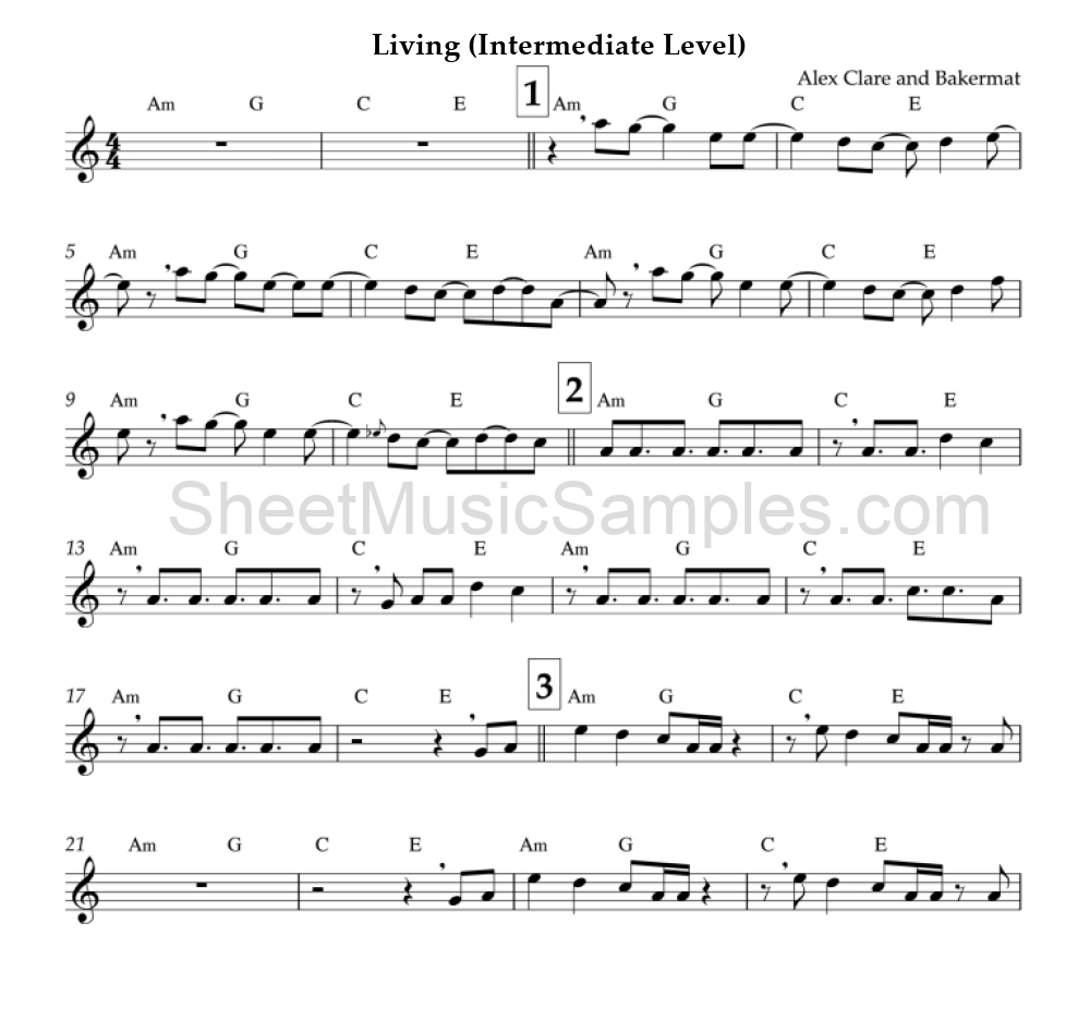 Living (Intermediate Level)