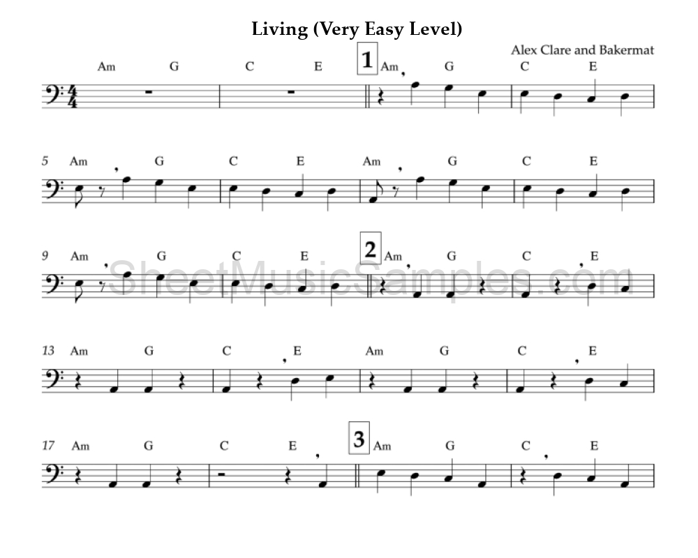 Living (Very Easy Level)