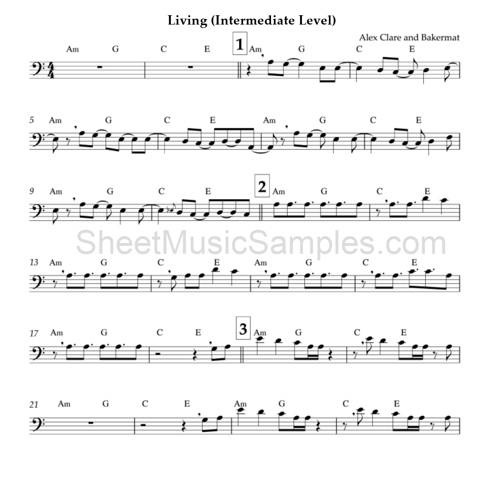 Living (Intermediate Level)