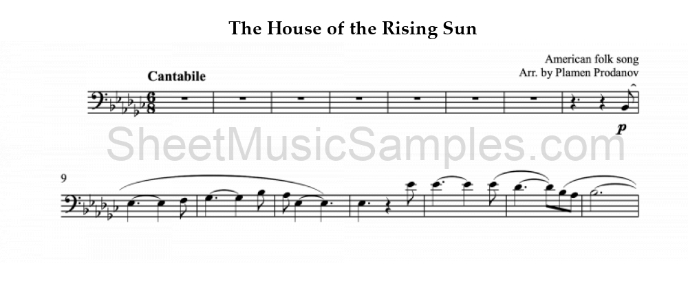 The House of the Rising Sun