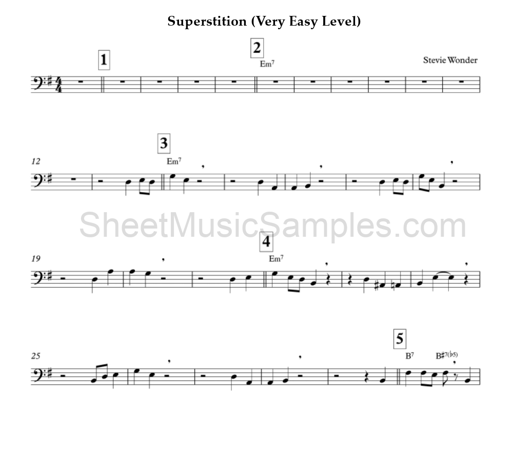 Superstition (Very Easy Level)