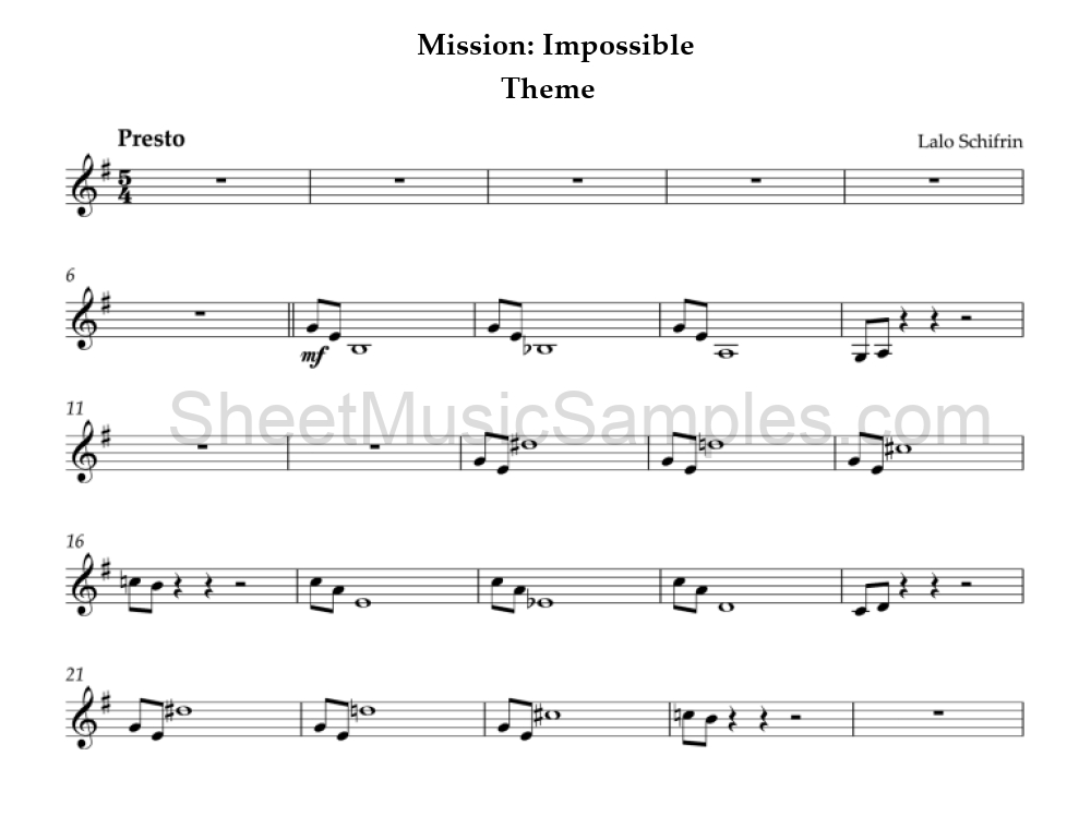 Mission: Impossible - Theme