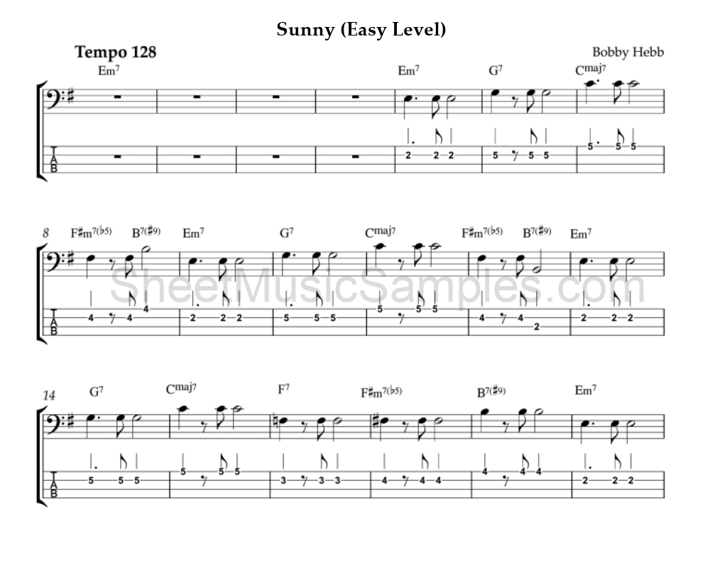 Sunny (Easy Level)