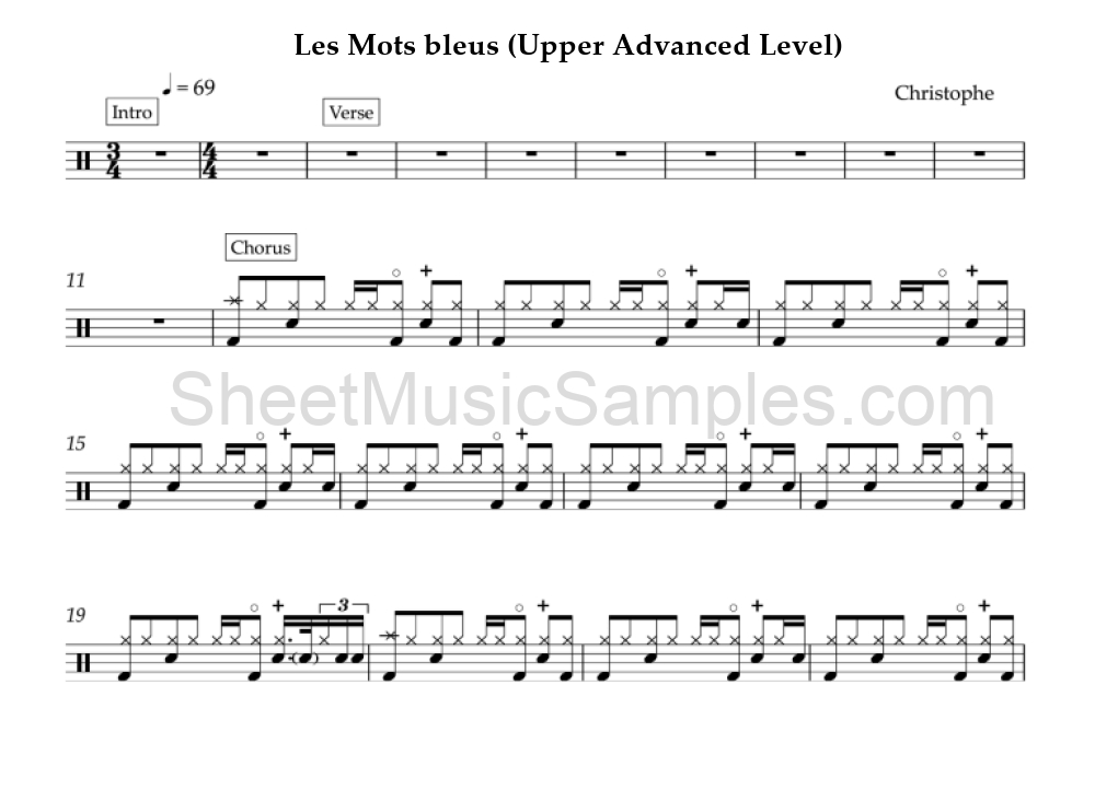 Les Mots bleus (Upper Advanced Level)