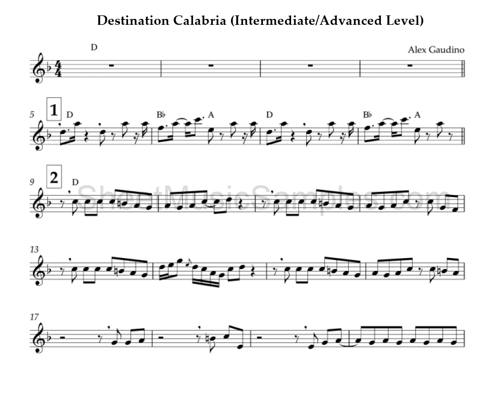 Destination Calabria (Intermediate/Advanced Level)