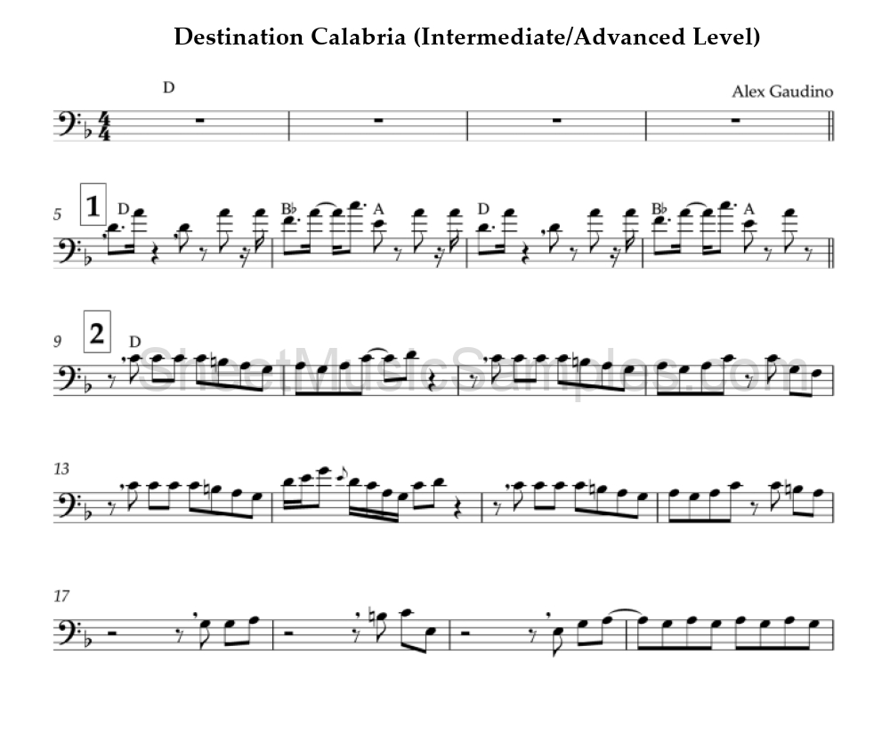 Destination Calabria (Intermediate/Advanced Level)