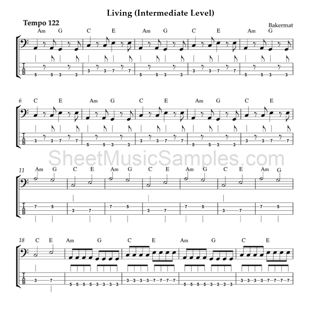 Living (Intermediate Level)