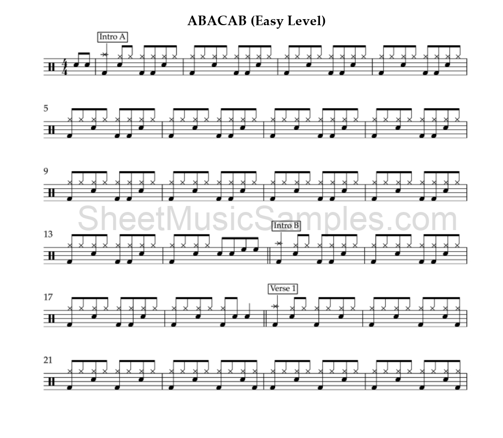 ABACAB (Easy Level)