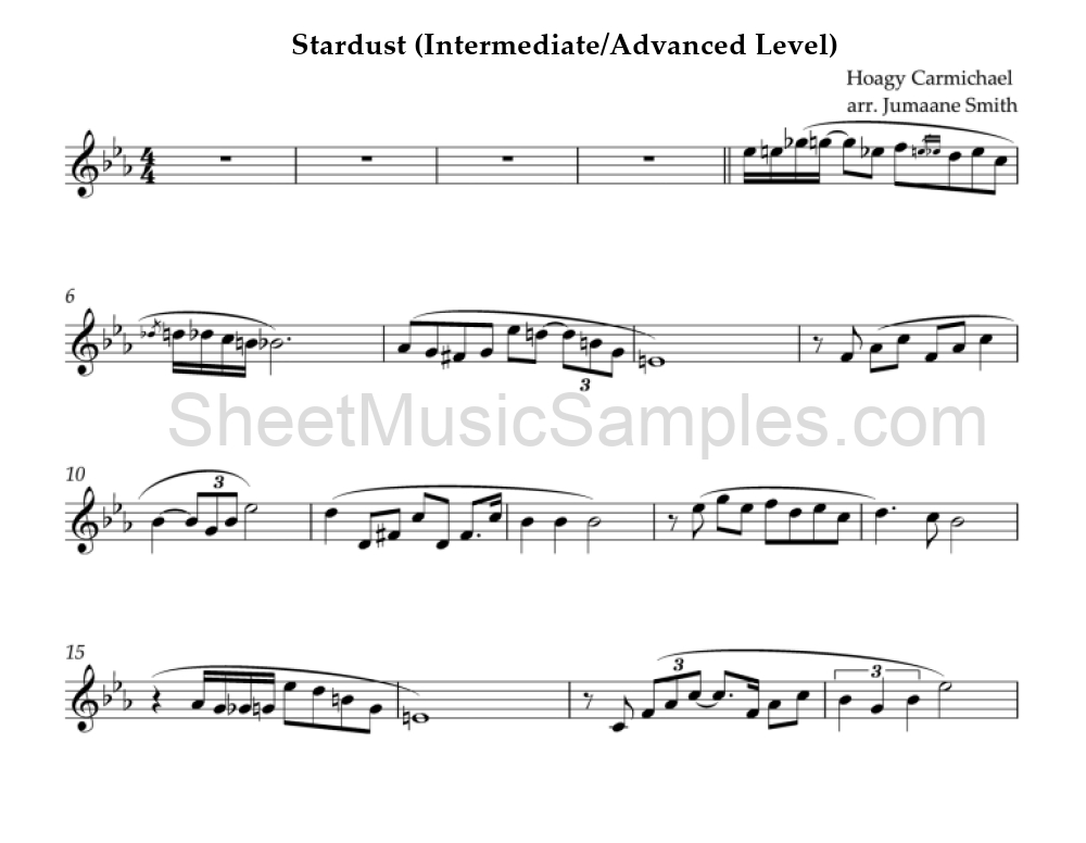 Stardust (Intermediate/Advanced Level)