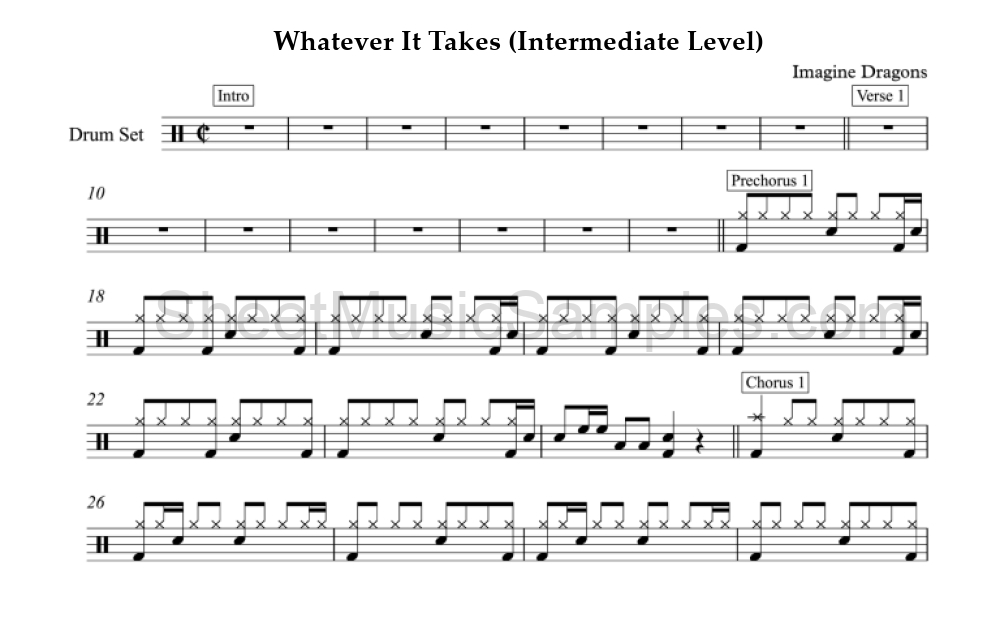 Whatever It Takes (Intermediate Level)