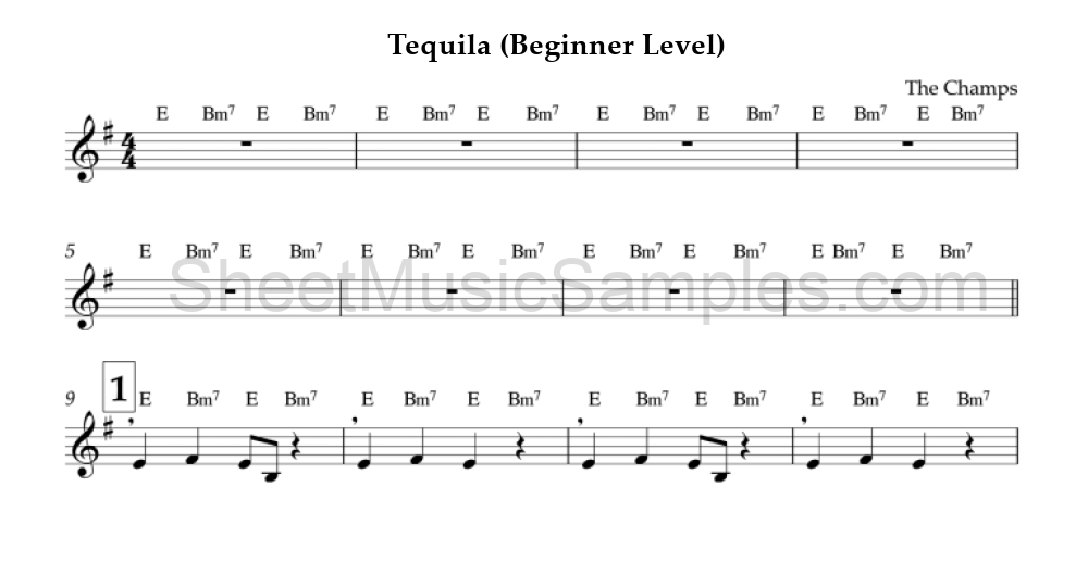 Tequila (Beginner Level)