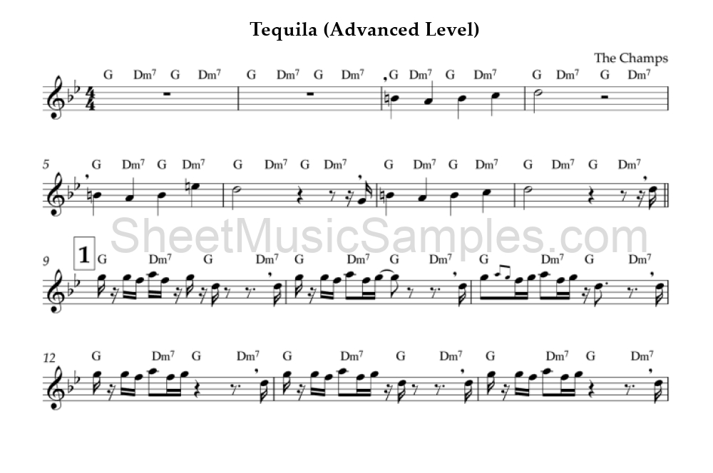 Tequila (Advanced Level)