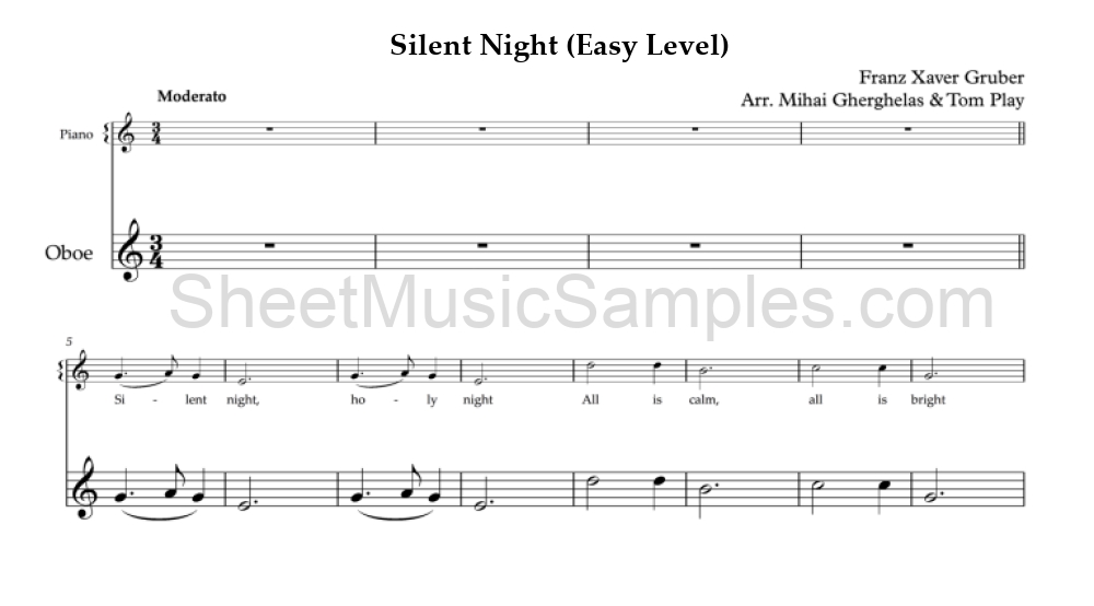 Silent Night (Easy Level)