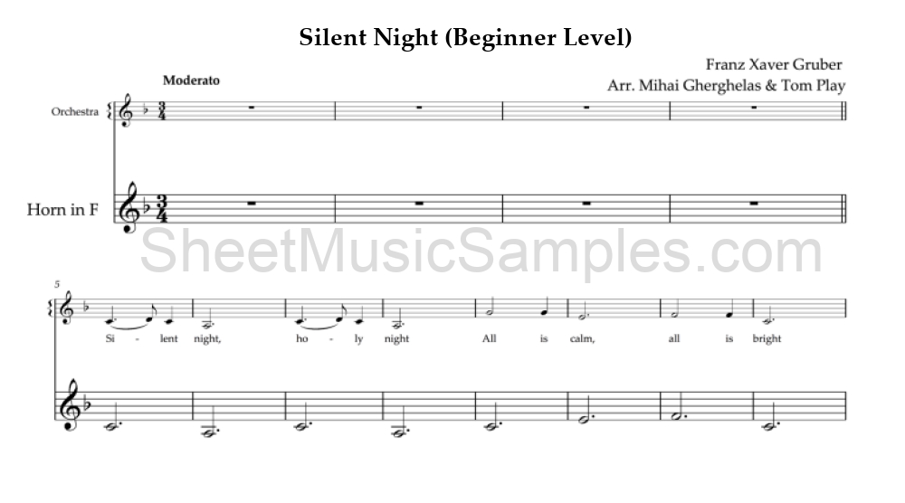 Silent Night (Beginner Level)