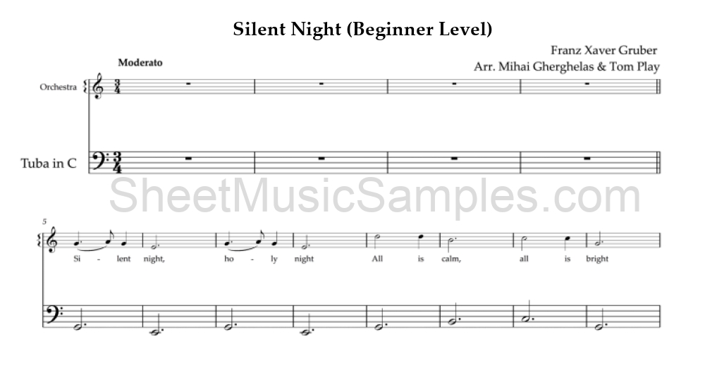 Silent Night (Beginner Level)