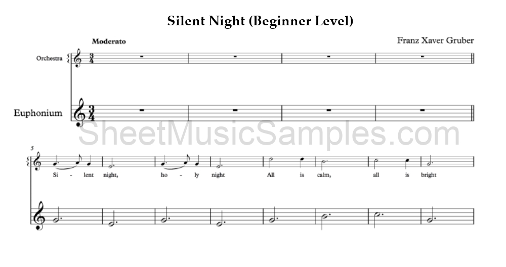 Silent Night (Beginner Level)